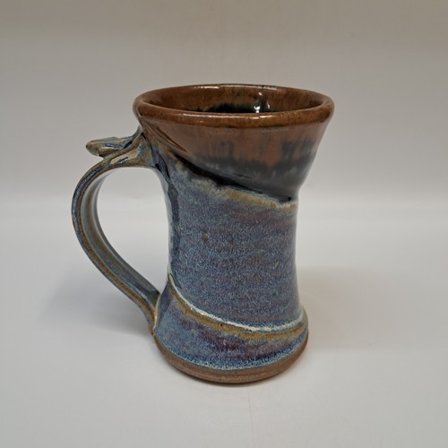 #250503 Mug, Blue/Brown $19 at Hunter Wolff Gallery