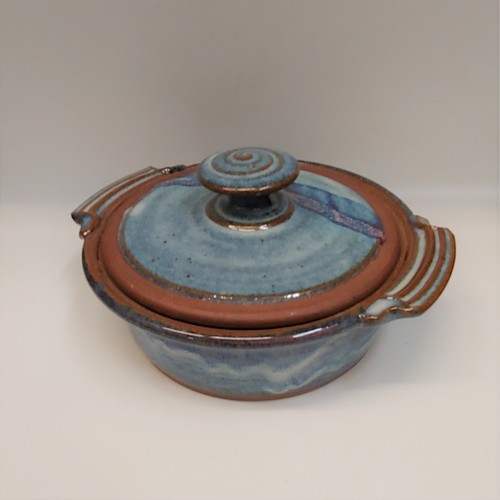 #220508 Casserole Blue $29.50 at Hunter Wolff Gallery