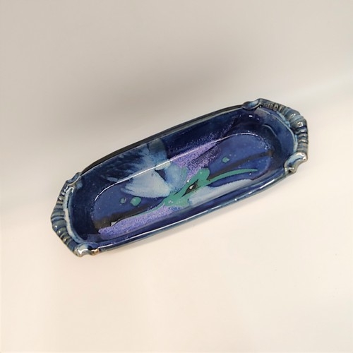 #220510 Baking Dish Oval Cobalt Blue $12 at Hunter Wolff Gallery