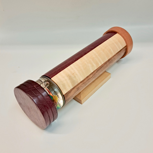 SC-056 Exotic Hardwood Kaleidoscope $168 at Hunter Wolff Gallery