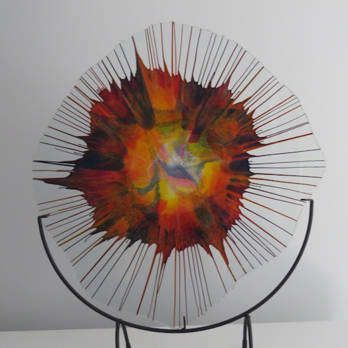 Click to view detail for DD2606 Art Glass EnergyWeb $460