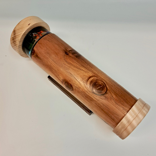 SC-061 Exotic Hardwood Kaleidoscope  $172 at Hunter Wolff Gallery