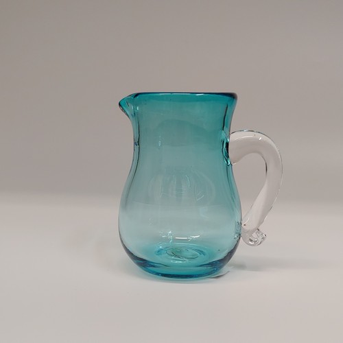 DB-649 Mini Pitcher - Teal 3.5x2 $33 at Hunter Wolff Gallery