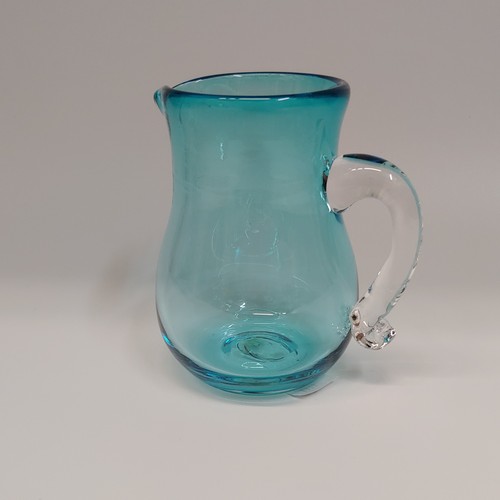 DB-649 Mini Pitcher - Teal 3.5x2 $33 at Hunter Wolff Gallery