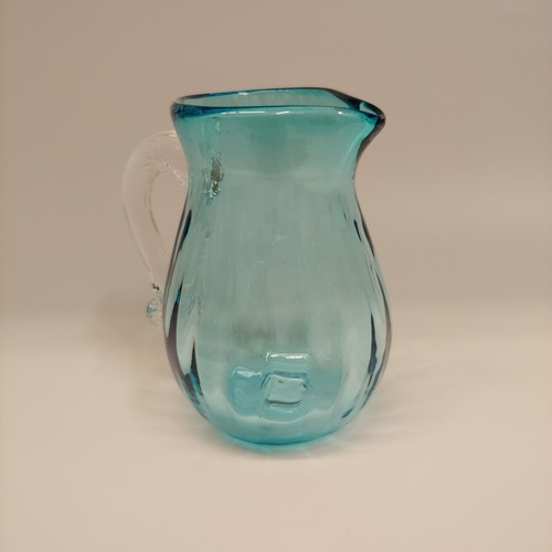 DB-649 Mini Pitcher - Teal 3.5x2 $33 at Hunter Wolff Gallery