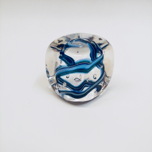 DB-664 Paperweight Blue $66 at Hunter Wolff Gallery