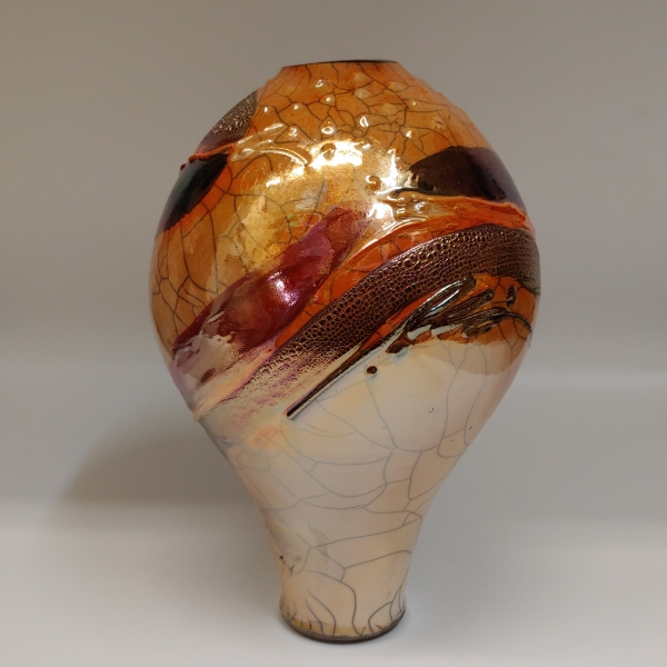#220713 Raku Glitter Glaze $42 at Hunter Wolff Gallery