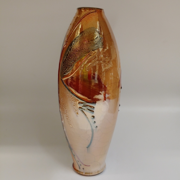 #220714 Raku Glitter Glaze $42 at Hunter Wolff Gallery