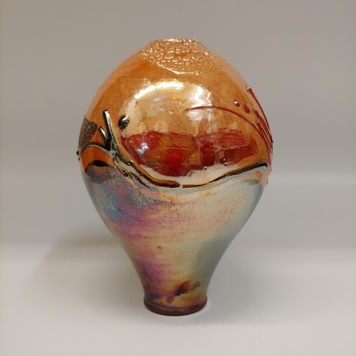 #220723 Raku Glitter Glaze $32 at Hunter Wolff Gallery