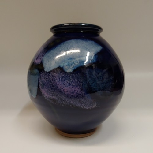 #220723 Vase Cobalt Blue $24 at Hunter Wolff Gallery