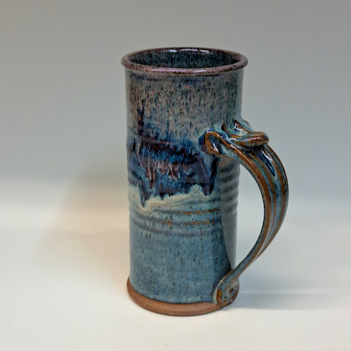 #230725 Beer Stein  Blue/Red/White $22 at Hunter Wolff Gallery