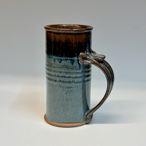 #230726 Beer Stein  Blue/Brown $22 at Hunter Wolff Gallery