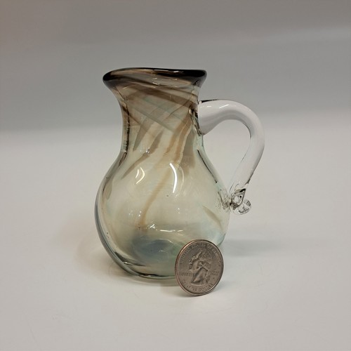 Click to view detail for DB-774 MINI PITCHER SMOKEY TOPAZ 3x2x2 $42