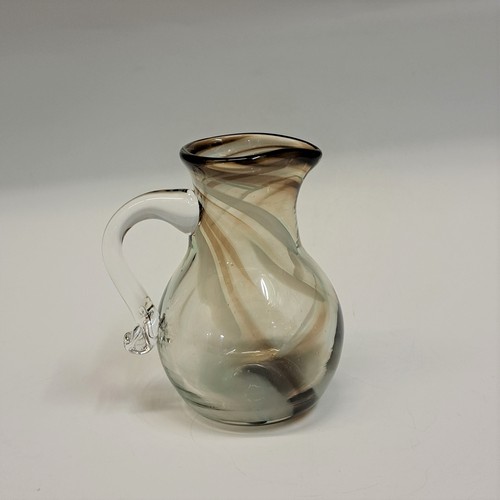 DB-774 MINI PITCHER SMOKEY TOPAZ 3x2x2 $42 at Hunter Wolff Gallery