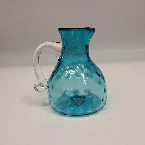 DB-776 MINI PITCHER ICE BLUE 3x2x2 $42 at Hunter Wolff Gallery