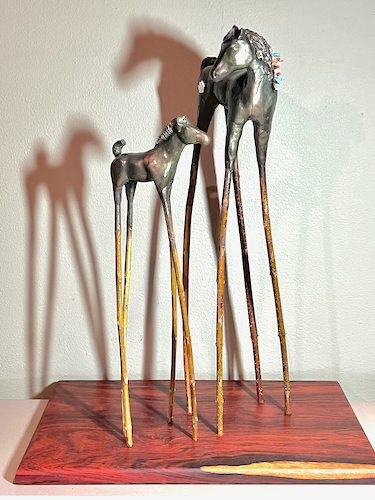 Seventh Generation 22x17x10 $1500 at Hunter Wolff Gallery