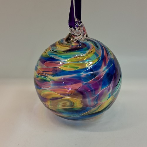 DB-811 Ornament - Rainbow $35 at Hunter Wolff Gallery