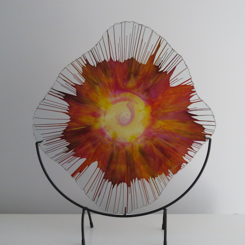 Click to view detail for DD2609 Art Glass EnergyWeb $460