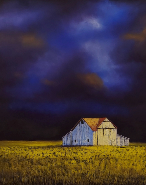 And, the Sun Appeared $2300 at Hunter Wolff Gallery