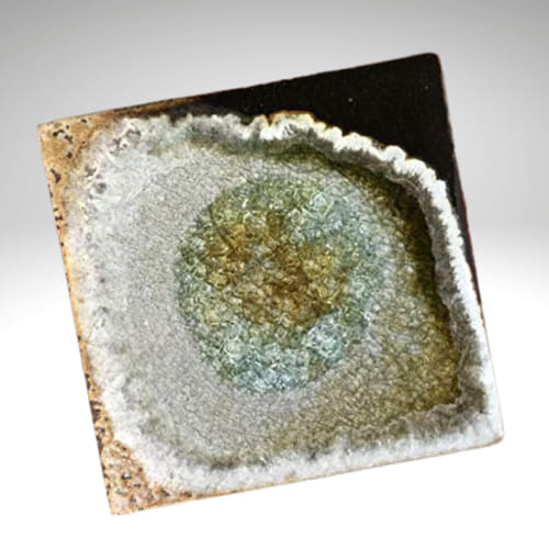 KB-516 Coaster Set - Black & Copper $42 at Hunter Wolff Gallery