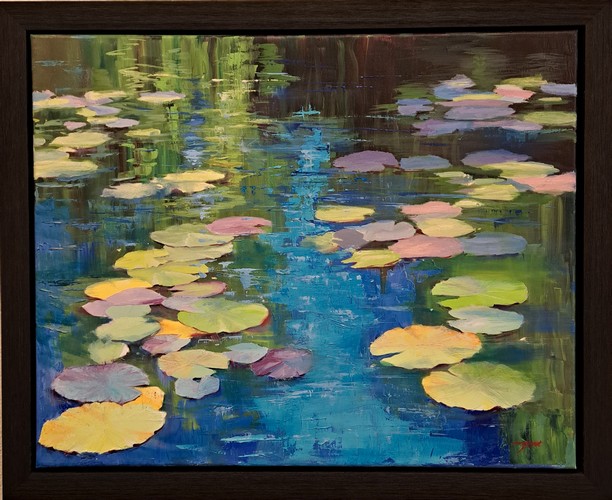 Buoyant 24x30 $2400 at Hunter Wolff Gallery
