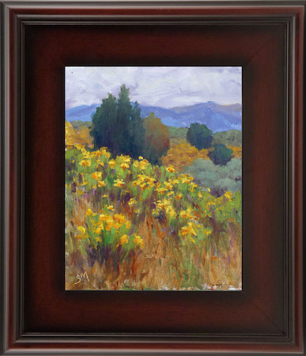 Click to view detail for Chamisa Dance 8x6 $270