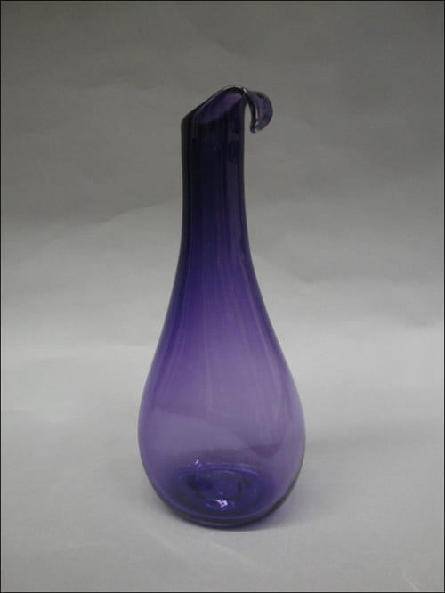 DB-129 Small Bud Vase in Purple at Hunter Wolff Gallery