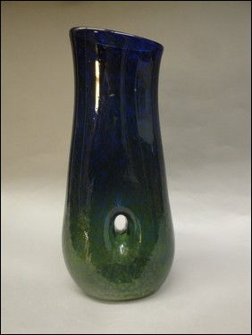 DB-188 Vase Green & Blue $155 at Hunter Wolff Gallery