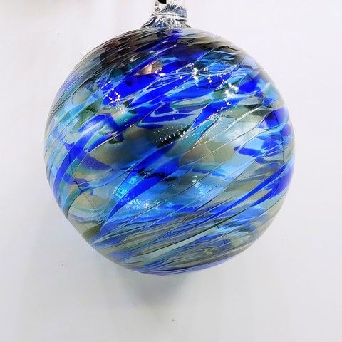 DB-265 Ornament Cobalt Blue $35 at Hunter Wolff Gallery