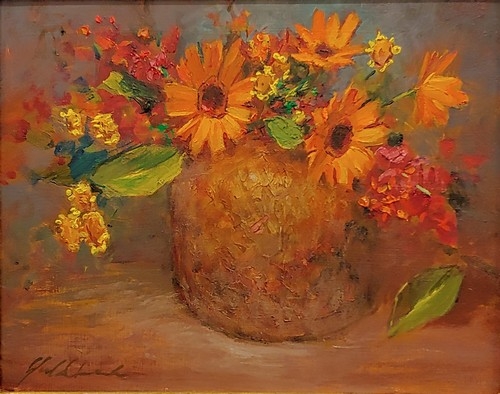 Daisies 8x10 $425 at Hunter Wolff Gallery