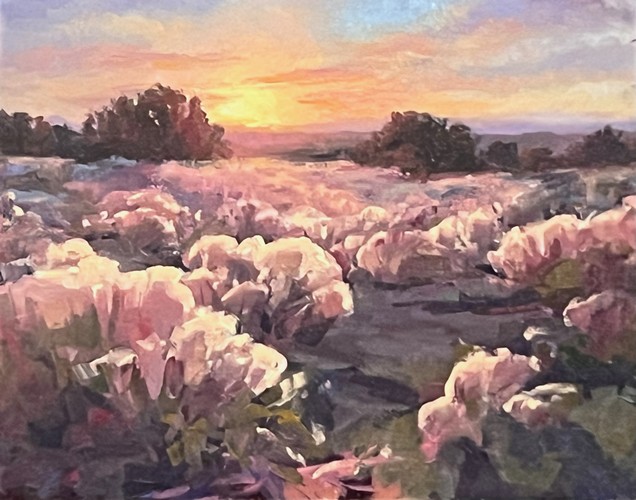 Evening Lullaby 11x14 $650 at Hunter Wolff Gallery
