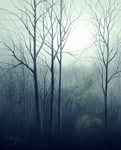 Early Spring Fog10x8 $750 at Hunter Wolff Gallery