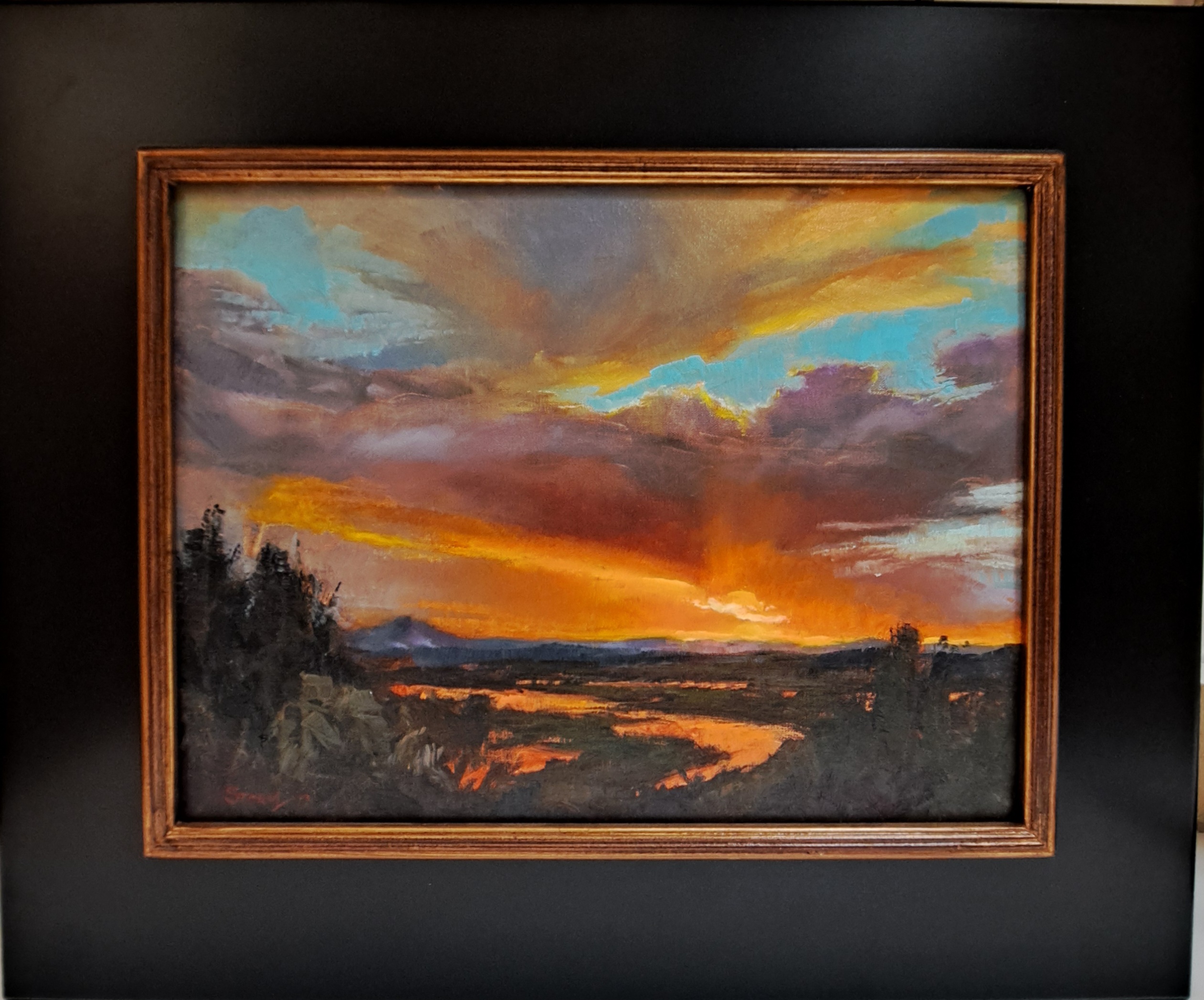 Click to view detail for Evening Rhapsody 16X12 $800