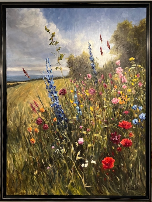 Click to view detail for Fleurish 48 x 36 $4500