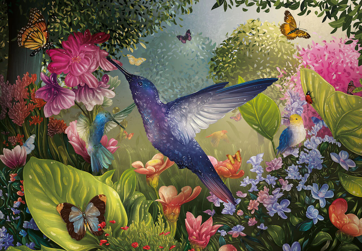 Click to view detail for MP-014 Flowers and Wings 500 pcs $108