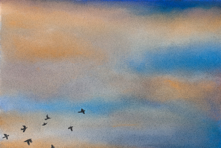 Fly Away 6x8 $700 at Hunter Wolff Gallery