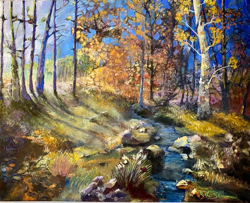 Forest Glen 24x30 $1375 at Hunter Wolff Gallery