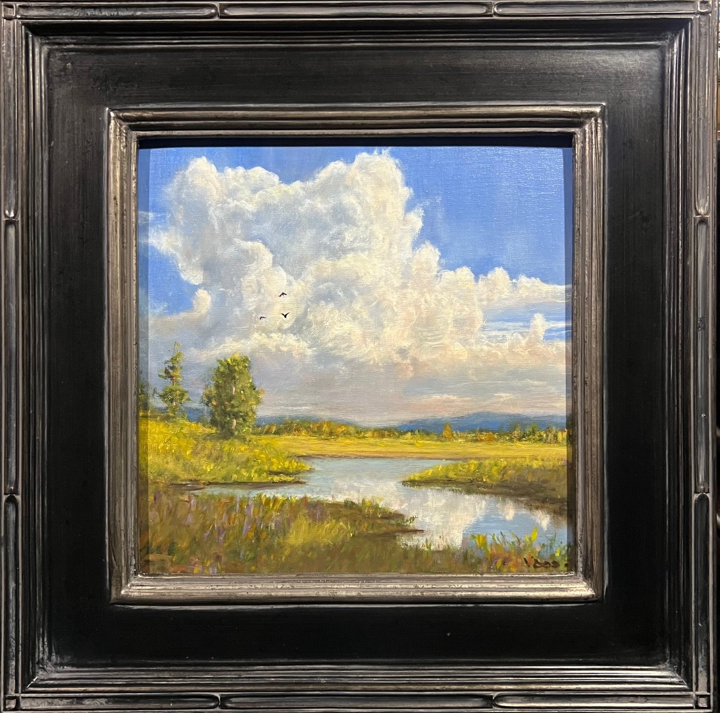 Glorious 12x12 $475 at Hunter Wolff Gallery