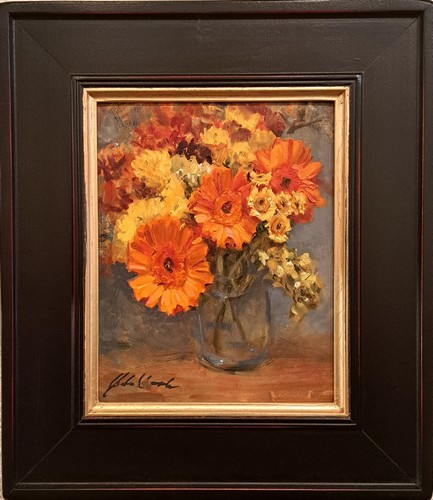 Golden Blooms 10x8 $475 at Hunter Wolff Gallery