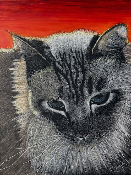 Good Night My Love 12x9 $840 at Hunter Wolff Gallery