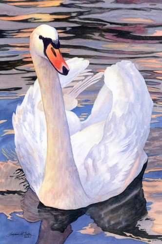 Graceful Glider 18x12 $1800 at Hunter Wolff Gallery