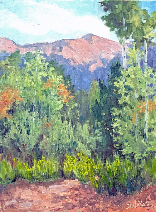 Great Start For The Day 12x9 $435 at Hunter Wolff Gallery