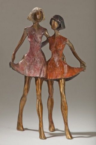 Click to view detail for RP-007 Happy Dance Limited Edition 11/25 14” H