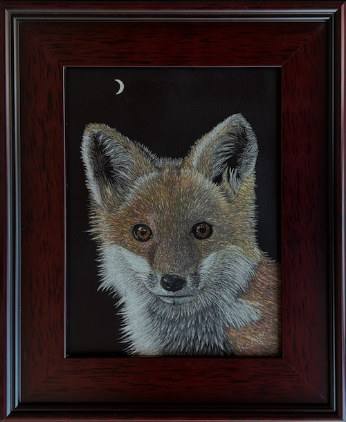 Click to view detail for Heard A Noise 12x9 $420