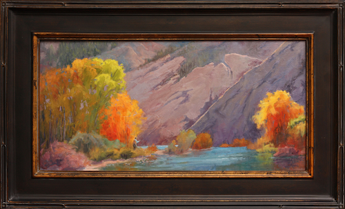 Click to view detail for Honing His Skills On The Eagle 12x24 $975