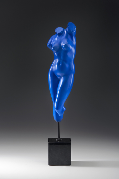 MB-S064A Hypatia of Alexandria (Blue IKB) $3080 at Hunter Wolff Gallery