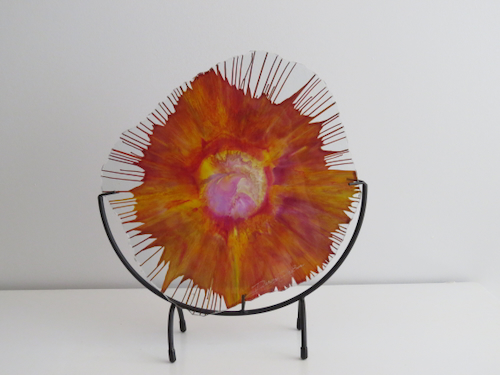 Click to view detail for DD2613 Art Glass EnergyWeb 12