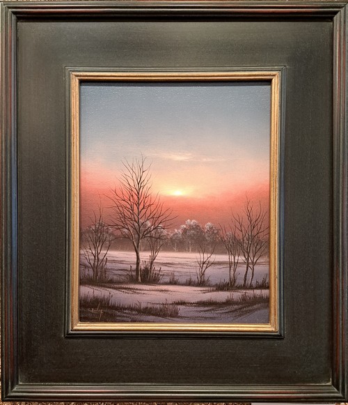 January Morning 10x8 $750 at Hunter Wolff Gallery