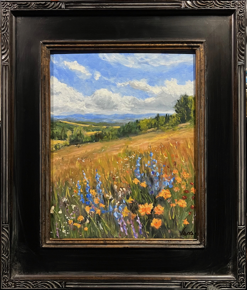 Julia's Meadow 14x11 $475 at Hunter Wolff Gallery