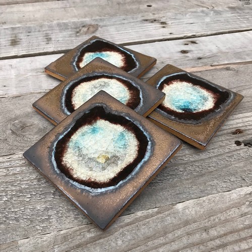 KB-541 Coaster Set - Bronze -  $42 at Hunter Wolff Gallery